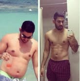 Body fitness transformation pic